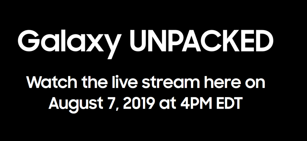 galaxy unpacked event time