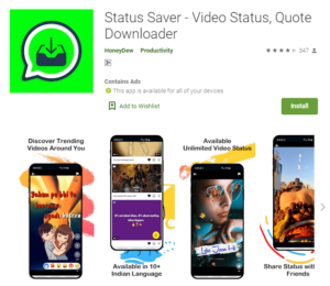 Status Saver - Video Status, Quote Downloader