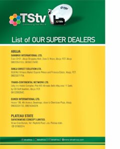 Where to Buy TStv Decoder in Nigeria, Dealer’s Addresses
