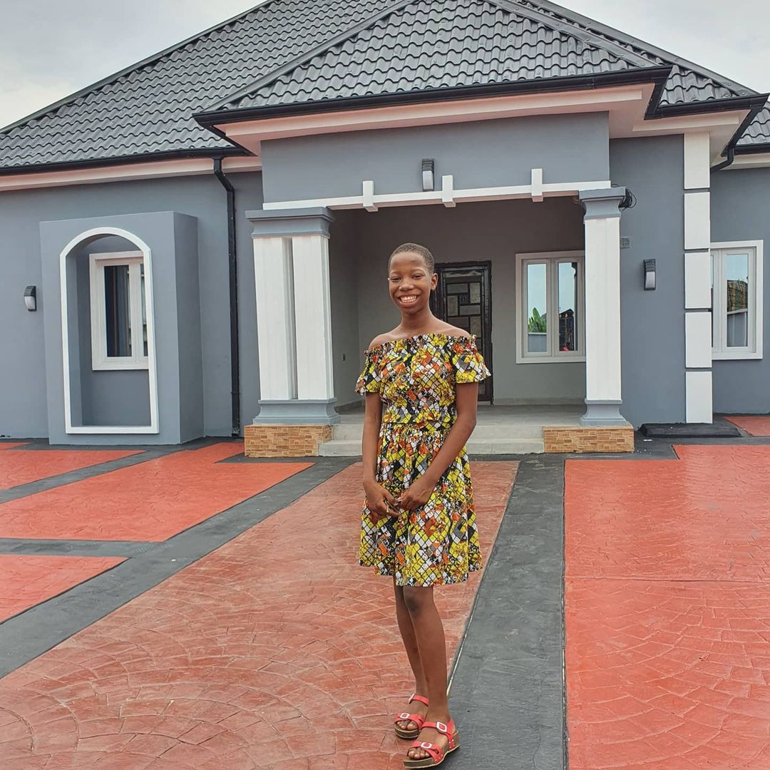 Kid comedienne, Emmanuella builds house for mother as an early Christmas gift. (photos)