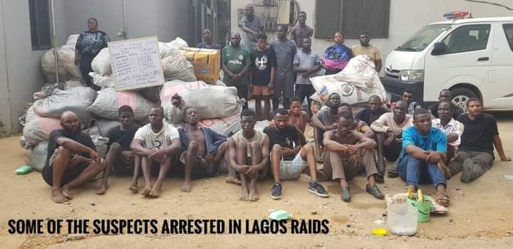 NDLEA Raids Notorious Drug Joints In Lagos, Others, Arrests 663 Drug Traffickers