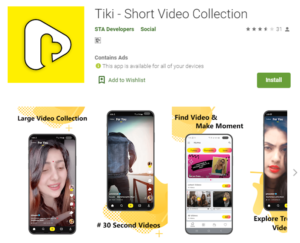 Tiki - Short Video Collection