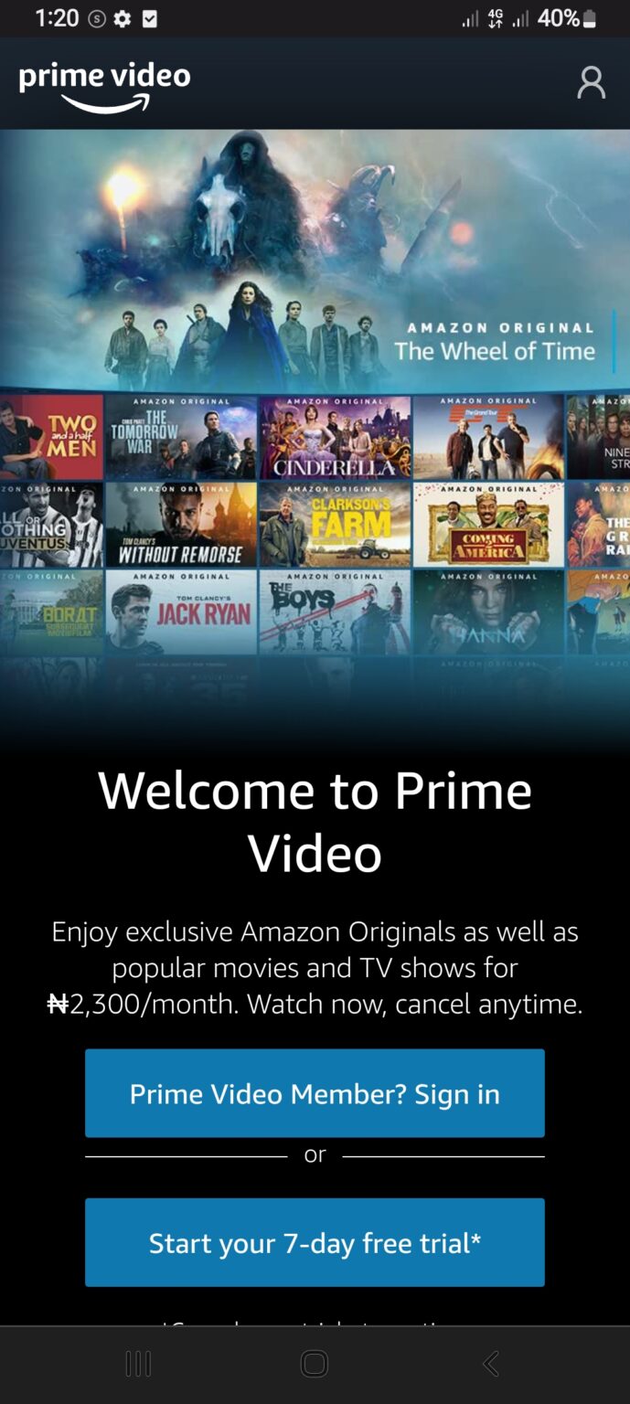 How to Subscribe and Watch Amazon Prime Video in Nigeria » Naijmobile
