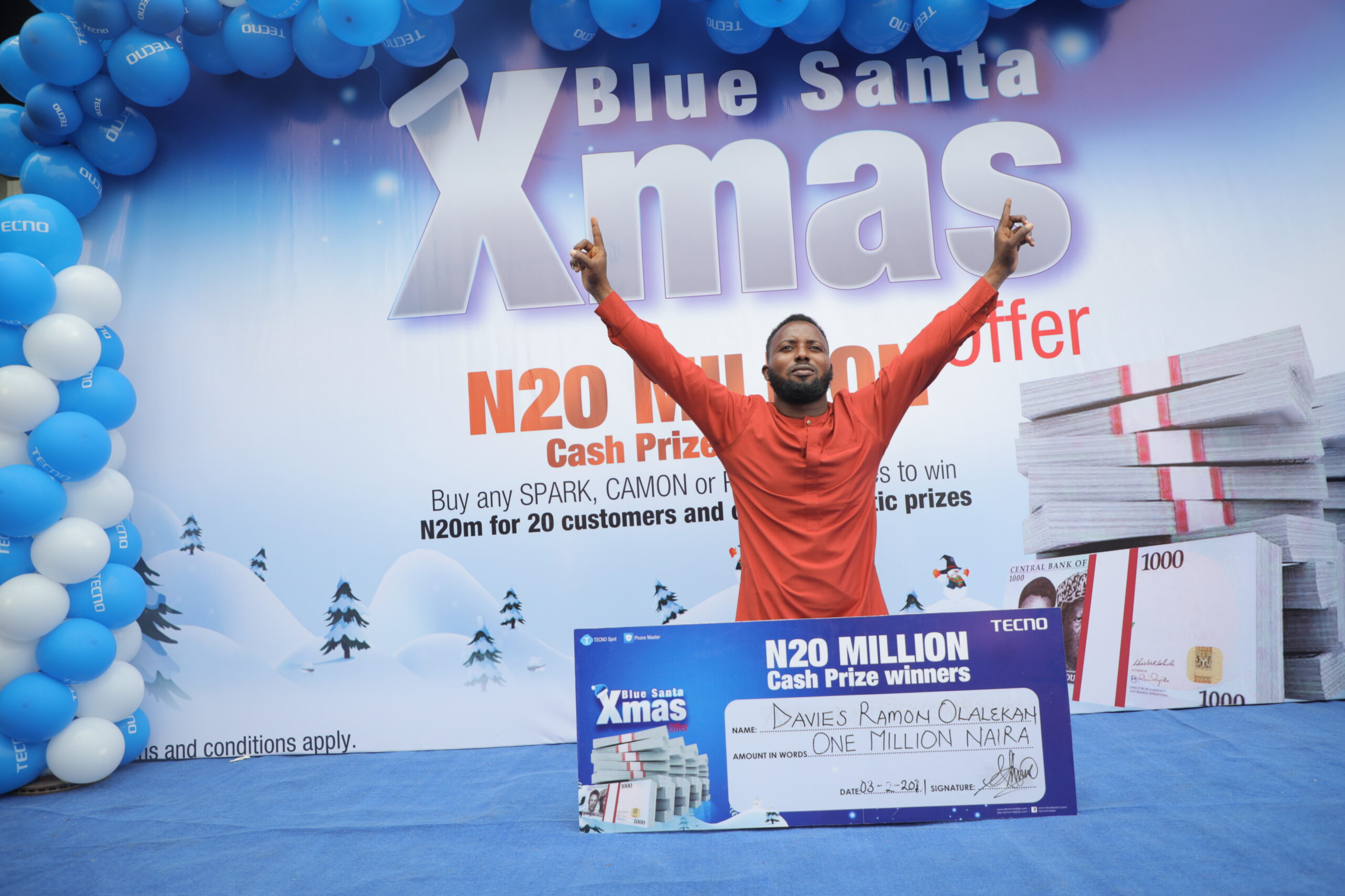How TECNO’s Blue Christmas Changed People’s life Forever