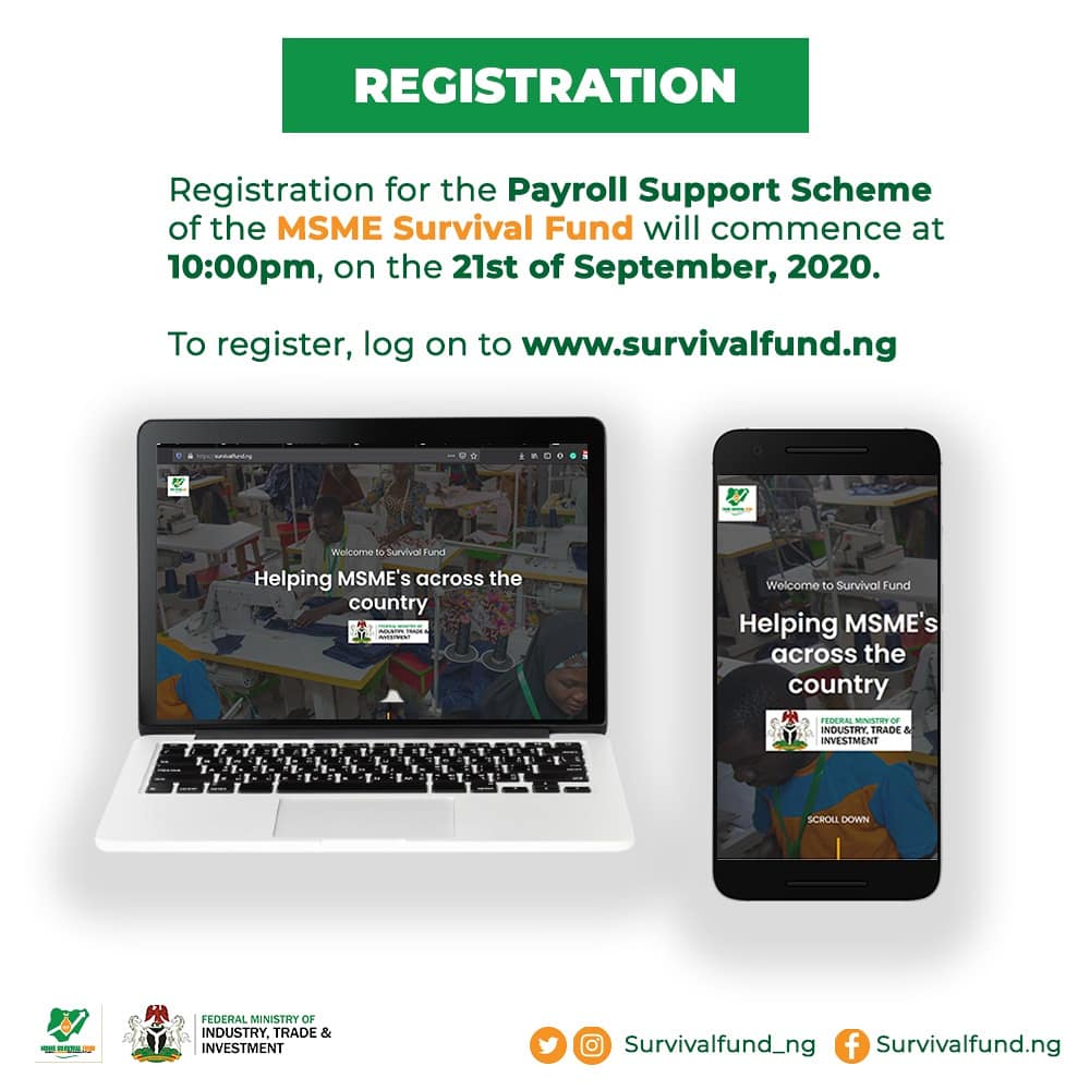 Survival Fund Requirements and everything you need to know Survival Fund - FG opens online portal for Nigerians to access N75billion