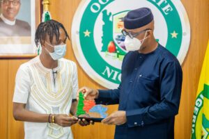 Laycon appointed Ogun State Youth Ambassador [Pictures & Video]