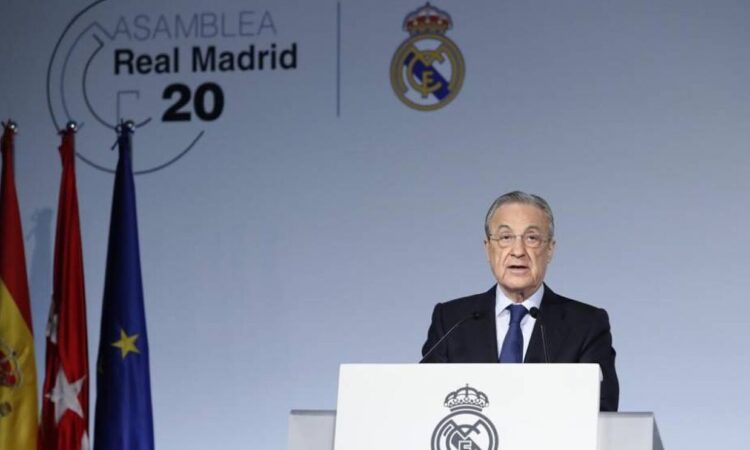 Florentino Perez re-elected Real Madrid president without opponents