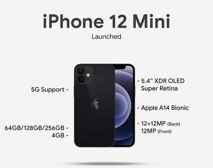 iPhone 12 Mini Specs and Price In Nigeria » Naijmobile