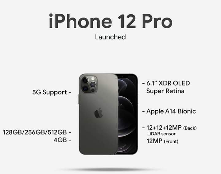 iPhone 12 Pro Specs and Price In Nigeria » Naijmobile