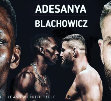 Israel Adesanya vs Jan Blachowicz