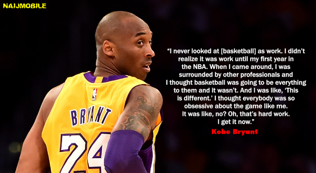 Check Out 10 Kobe Bryant Inspirational Quotes That Will