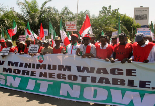 Minimum Wage: NLC Stages Nationwide Protest