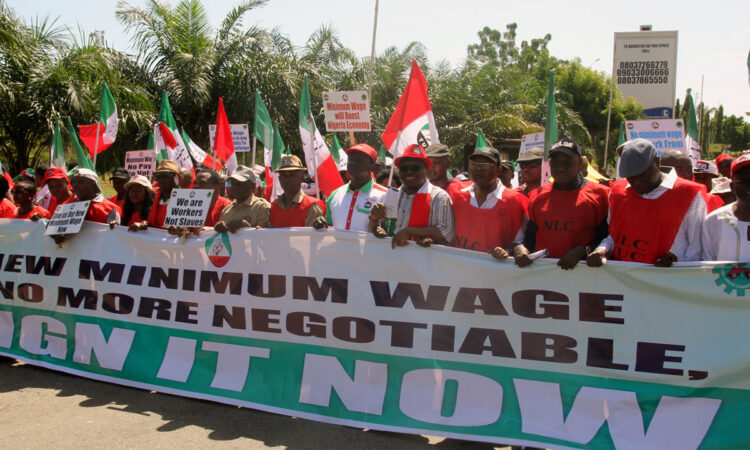 Minimum Wage: NLC Stages Nationwide Protest
