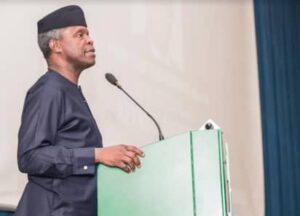 COVID 19 PANDEMIC : Osinbajo calls for equal distribution of Vaccine.