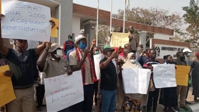 Universities senior staff association begin strike on Friday