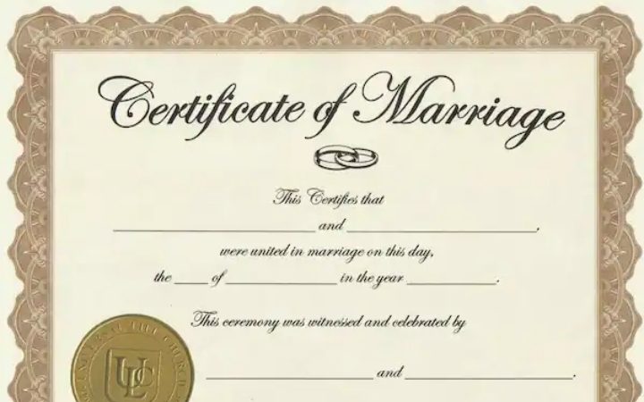 How To Get Marriage Certificate In Nigeria