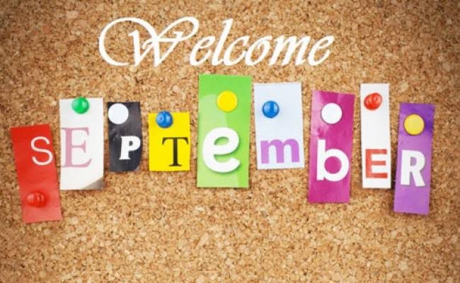 September new month message