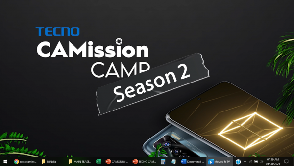 TECNO CAMission Reality Show sets to premier on Africa Magic Urban