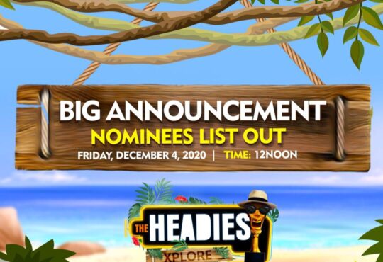 14th Headies Nominees – See full list of Headies 2020 awards