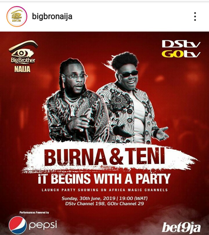 Big Brother Naija 2019 Opening Party