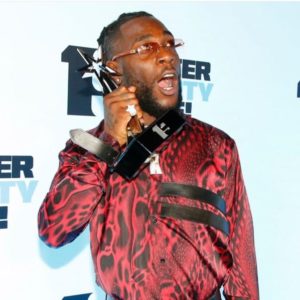 Burna Boy is crowned Best African Act at the 2019 MTV Europe Music Awards