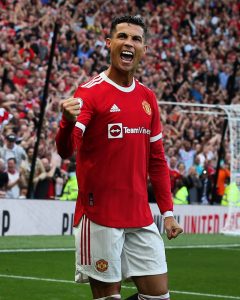 Cristiano Ronaldo Scores Twice On Manchester United Return