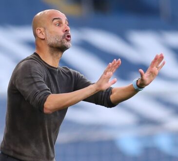 UCL: Guardiola reveals what he told Man City players during half-time of PSG win