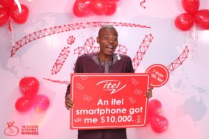 Teacher Turned millionaire in itel’s 10k Dollars Promo