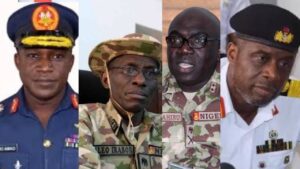 Buhari Appoints New Service Chiefs