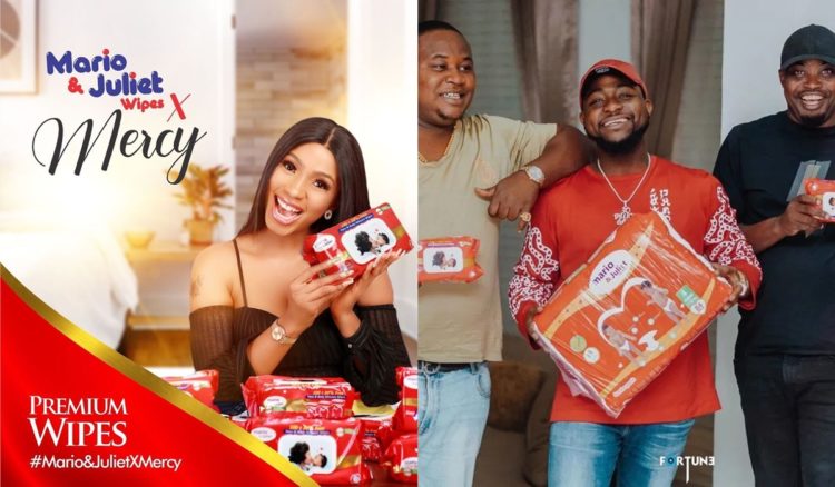 Mercy joins Davido’s son Ifeanyi as she becomes brand Ambassador for Mario and Juliet