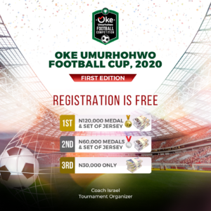 Delta: Oke Umurhohwo organises football cup for youth