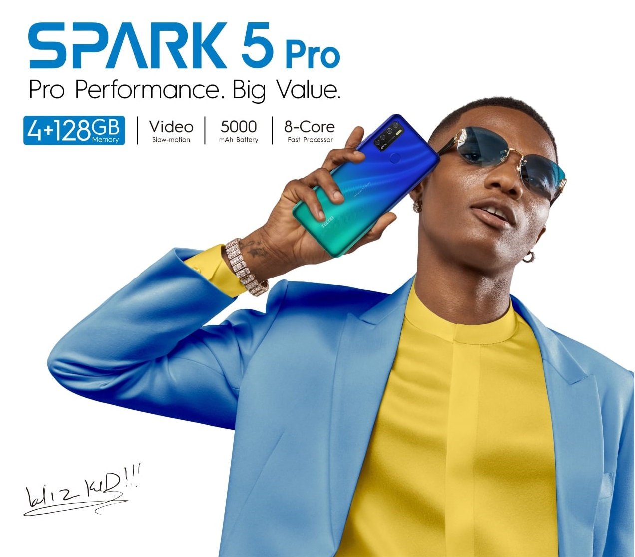 Top Big Value Upgrades of Spark 5 Pro compared to the Spark 5